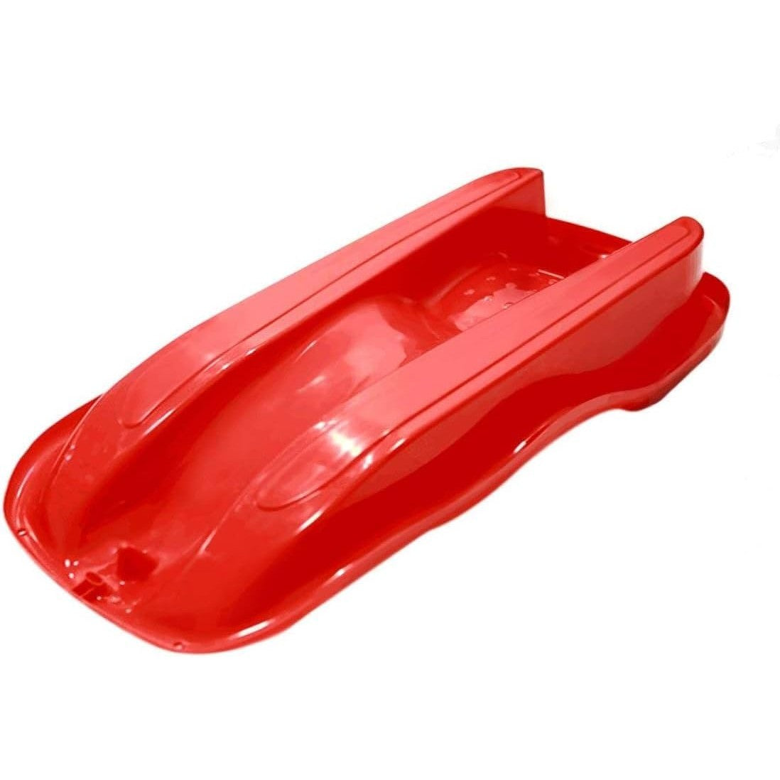 Sanie, Kaveny, din Plastic, +3 Ani, 87 x 40 x 17.5 cm, cu Frana si Franghie, pentru Adulti si Copii, Rosu
