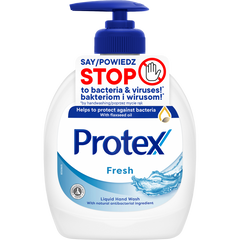 Sapun lichid Protex, fresh, 300ml, cu dispenser