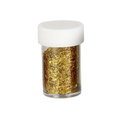 Sclipici decorativ pulbere, auriu, set 12 buc, Colorarte