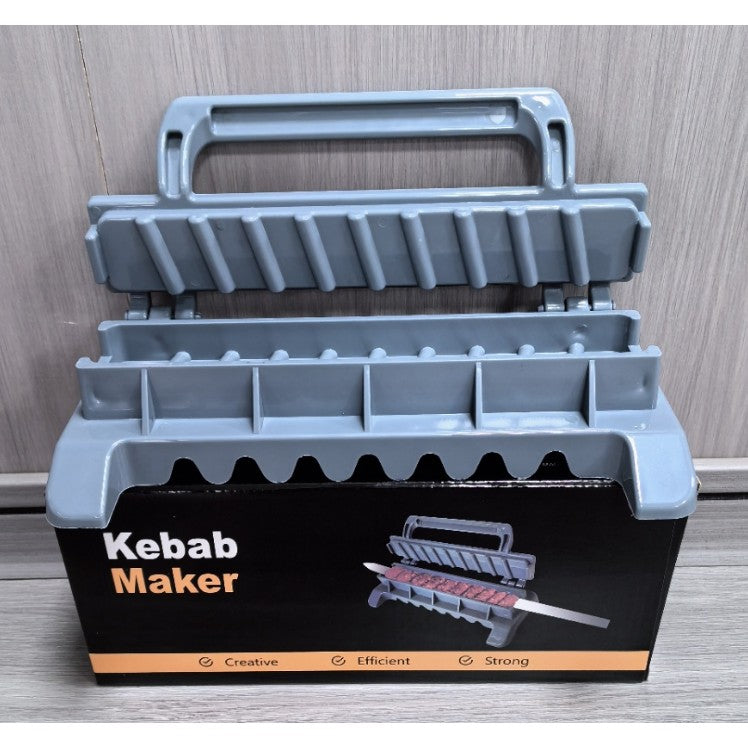 Presa pentru Carne, Kadeny, pentru Kebab, cu Maner, din ABS, 29 x 7.5 x 2.6 cm, Gri