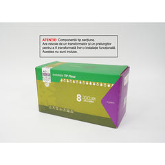 Sectiune Instalatie de Craciun Kaveny, Tip Plasa, 320 LED-uri, 3 m x 3 m, 8 jocuri de lumini, Interconectabila, Fir transparent, Alb cald