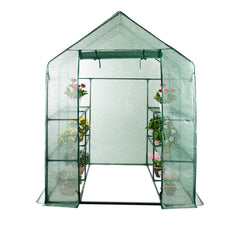 Sera polietilena Micul Fermier 1.4x1.4x1.9m densitate 140g/mp rezistenta radiatii solare UV4