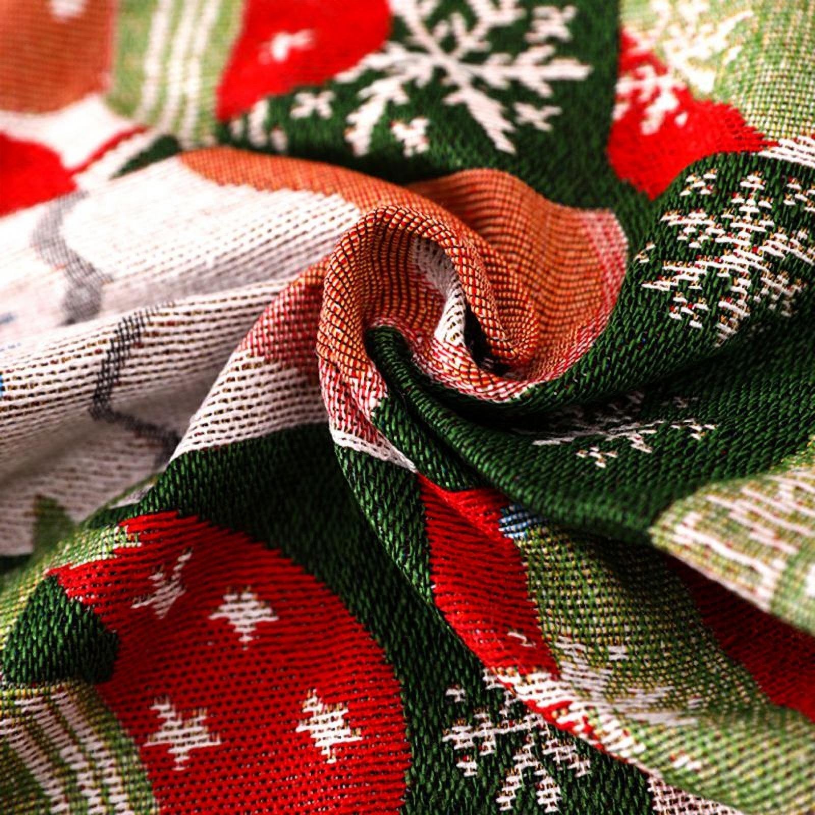 Servet de Masa, Kadeny, Model Mos Craciun, Tematica Craciun, Prosop pentru Masa, 47x33 cm, Bumbac si Fibre Sintetice, Multicolor