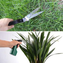 Set 10 Unelte de Gradina, Kadeny, pentru Plantare Prelucrare Sol si Ingrijire Plante, Manere Negre, Material PVC si Otel Inoxidabil, Cutie Inclusa, 37x28x7 cm, Negru