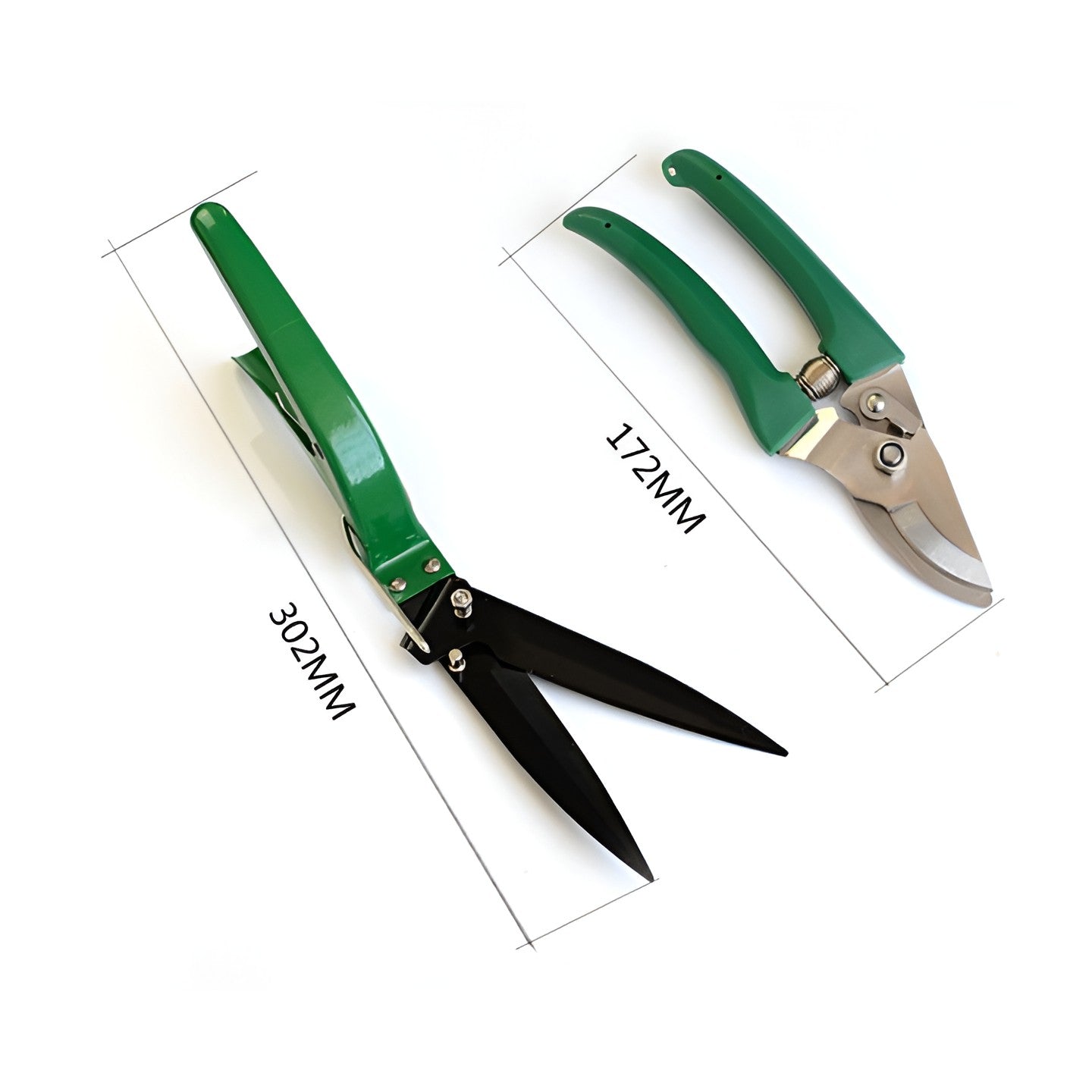 Set 12 Unelte de Gradina, Kadeny, pentru Plantare Prelucrare Sol si Ingrijire Plante, Material PVC si Otel, Cutie Inclusa, 38 x 29 cm, Verde Deschis