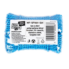 Set 2 sfori polipropilena Micul Fermier, fir rasucit, diametru 5mm, lungime 10m