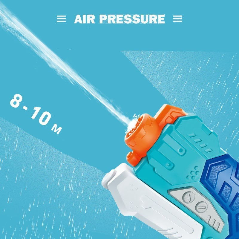 Set 2x Pistol cu Apa pentru Copii, Kaveny, 6ani+, cu baloane de apa, Albastru + Roz, 1x 600 ML +  1x 550 ML