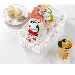 Set 3 forme pentru gheata si o caserola pentru depozitare Kaveny, 96 de cuburi, verde