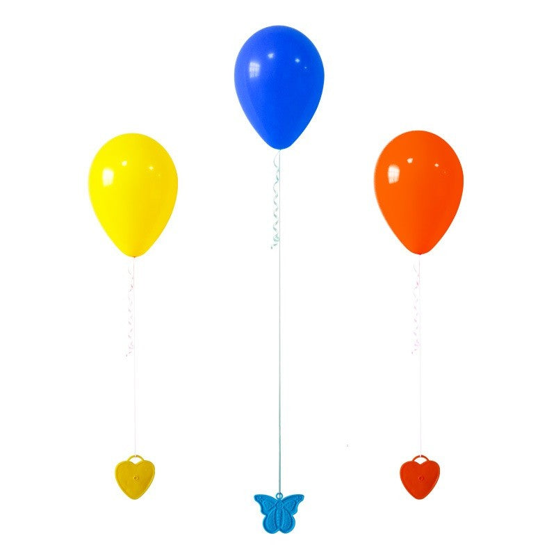 Set 4 Greutati pentru Baloanele cu Heliu, Kaveny, 60 grame, 15 grame fiecare, Plastic, Forma Inima, Multicolor