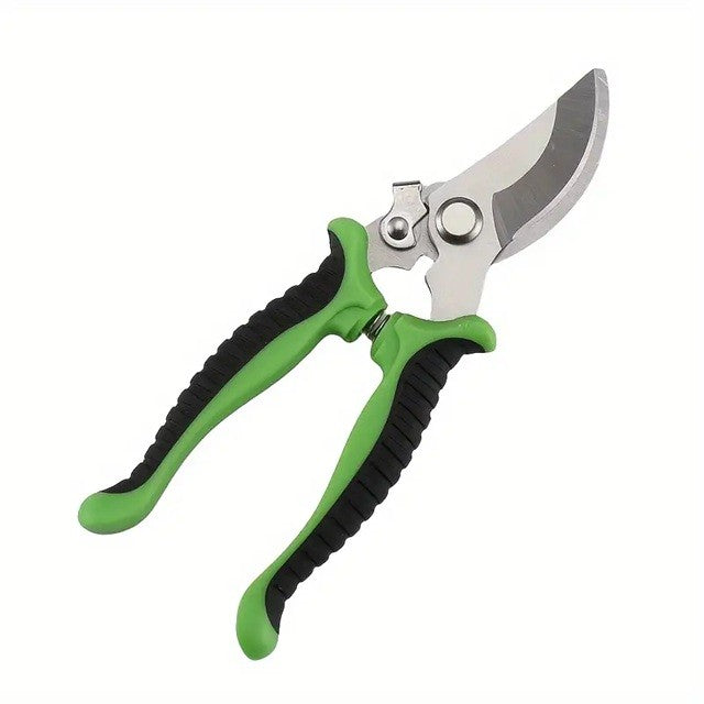 Set 4 Unelte de Gradinarit, Kadeny, pentru Indepartare Spini Trandafiri si Taiere, din PVC/Otel Carbon, Rosu/Verde