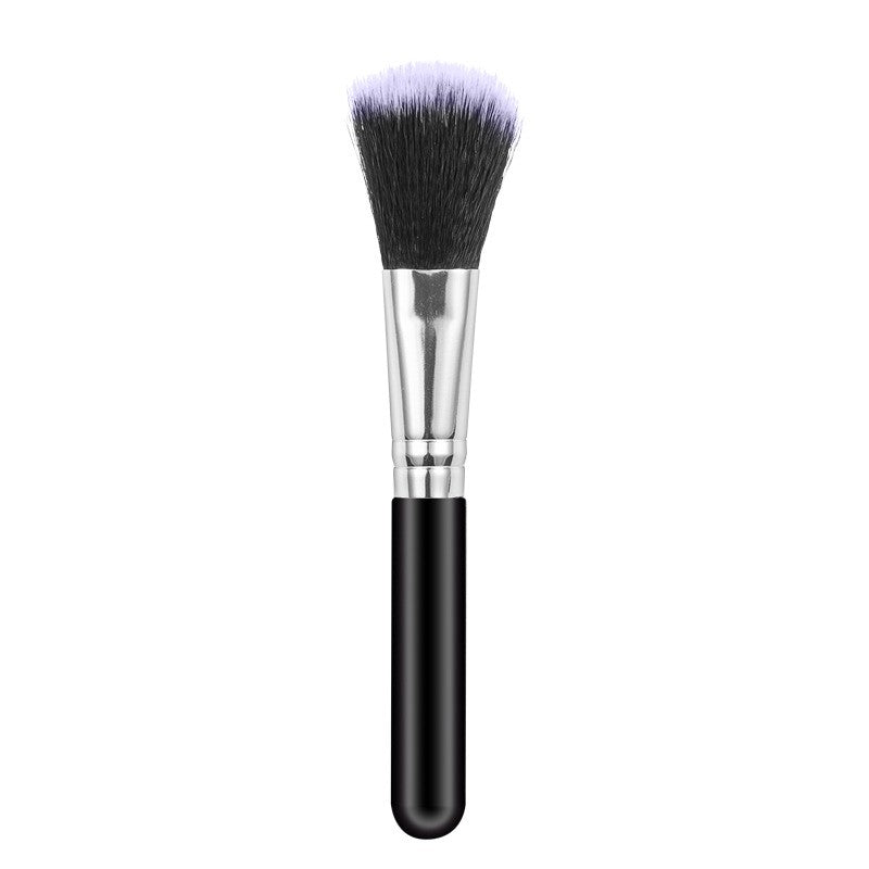 Set 5 Pensule de Machiaj, Kaveny, de Voiaj, pentru Fard si Pudra, din Par Sintetic, Negru