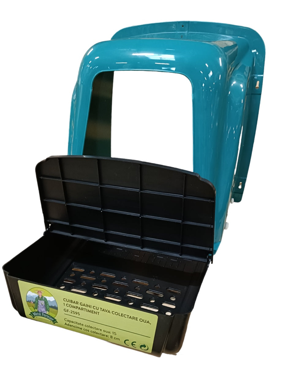 Set 5buc cuibar gaini cu tava colectare oua