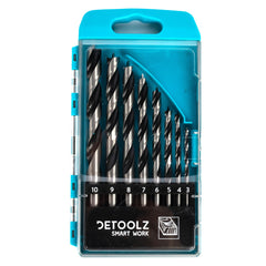 Set burghie Detoolz pentru lemn 8 bucati G01