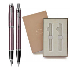 Set cadou stilou + pix Parker IM Royal Premium, corp metalic violet