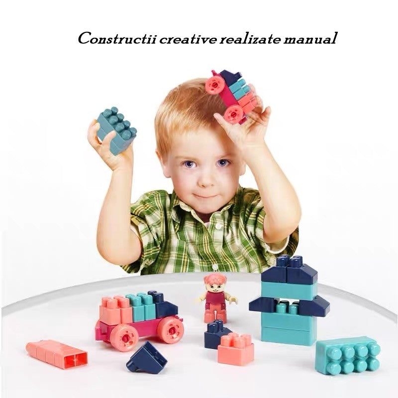 Set constuctii, Kaveny, Casa si curte, 251 piese, Multicolor