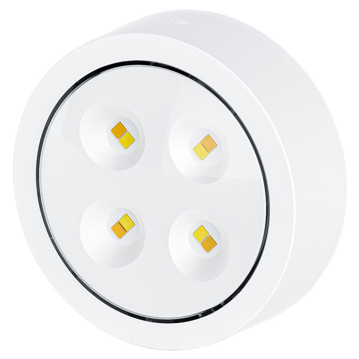 Set de 3 Lampi Led Kadeny, Fara Fir, Cu Baterii, 3 Culori de Lumina, cu Telecomanda, din Plastic, Alb