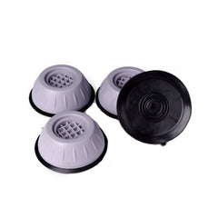 Set de 4 Picioare Antivibratii, Kadeny, 8 cm, Gri, cu Ventuza Cauciuc, Instalare Rapida, pentru Masina de Spalat, Uscator sau Frigider