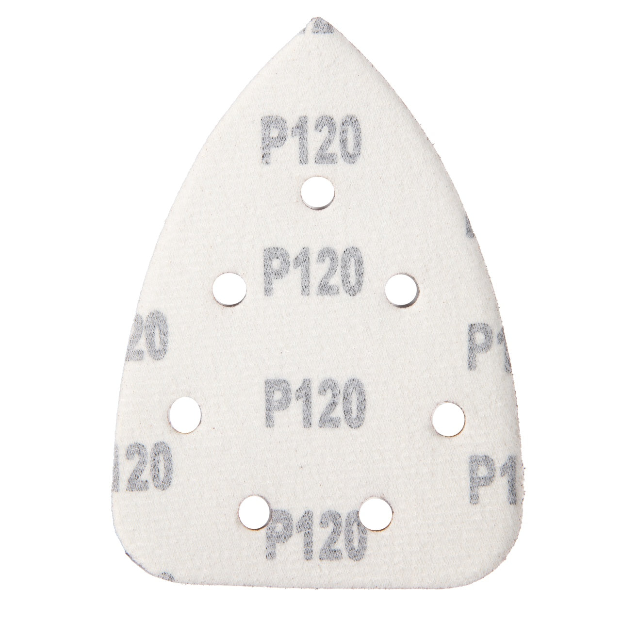 Set hartie abraziva 135x95mm P120 7 gauri (10/set)