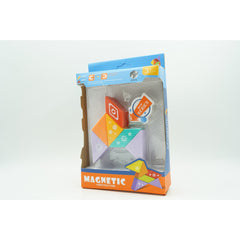 Set inteligent de constructie cu piese magnetice, Kaveny, 6 piese, pentru copii, +3 ani, multicolor