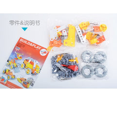 Set pentru construit masini, Kaveny, Educativ si creativ, 148 piese