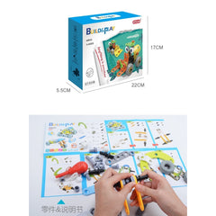 Set pentru construit masini, Kaveny, Educativ si creativ, 46 piese