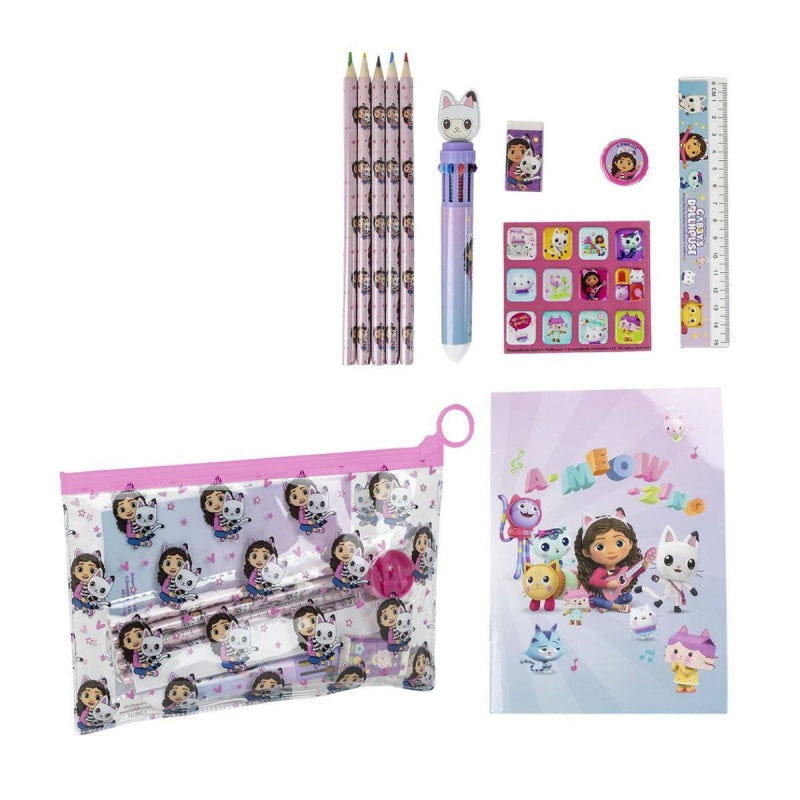 Set scolar Cerda Gabbys Dollhouse , 22x14x0.5cm, 395792