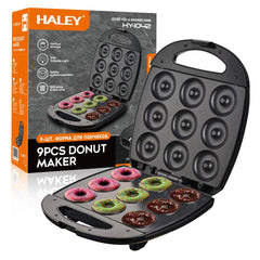 Mini Waffle Maker profesional din otel inoxidabil, cu placi antiaderente si design compact – Model HALEY HY-1042