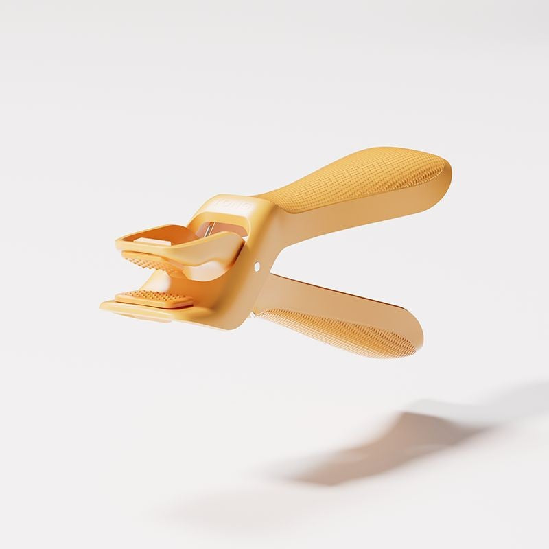 Cleste pentru Boluri, Kadeny, Anti-Alunecare, din ABS si Silicon, Extindere, pentru Oale, Tigai, de Uz Casnic, Rezistent la Temperaturi Inalte, 16x 10.5 x 3.6 cm Galben