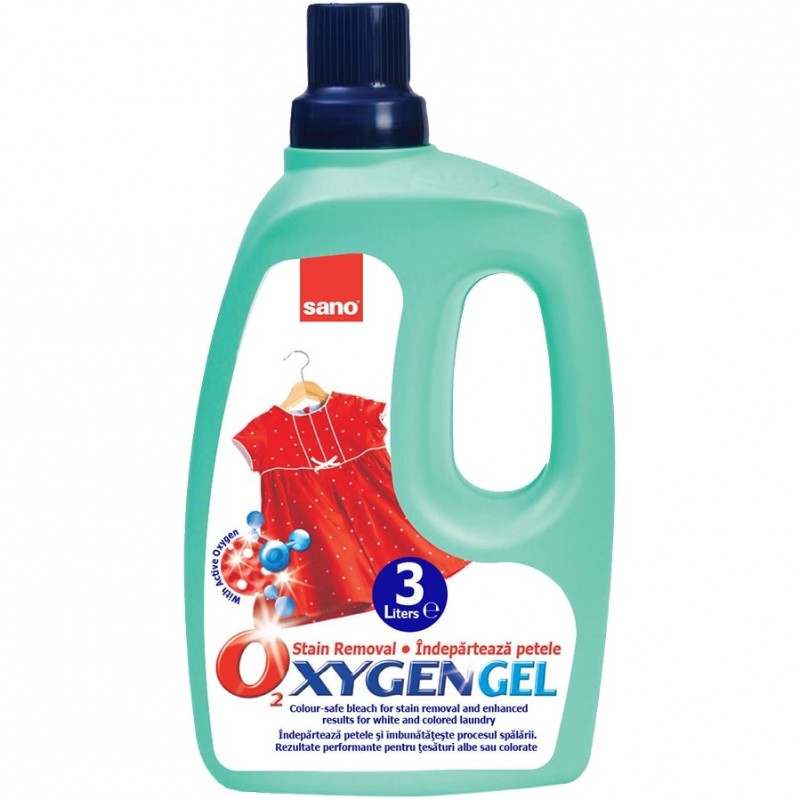 Solutie indepartarea petelor Sano OxigenGel, 3l