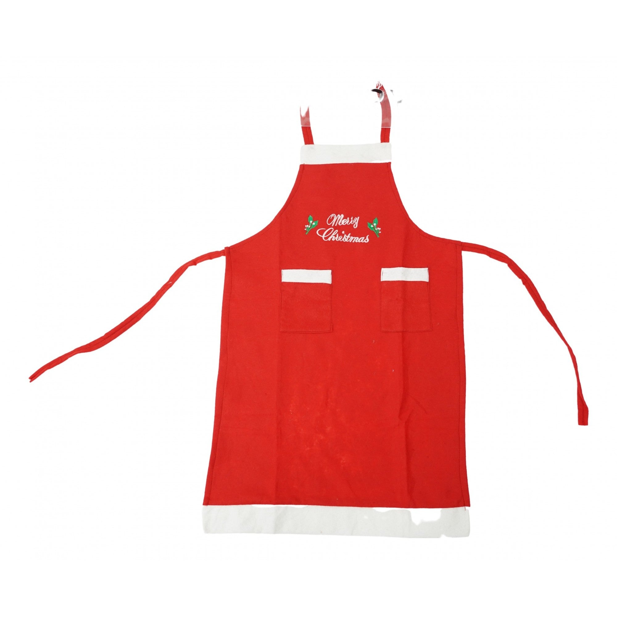 Sort Craciun, Kadeny,cu inscriptie Marry Christmas, rosu, pentru adulti, poliester