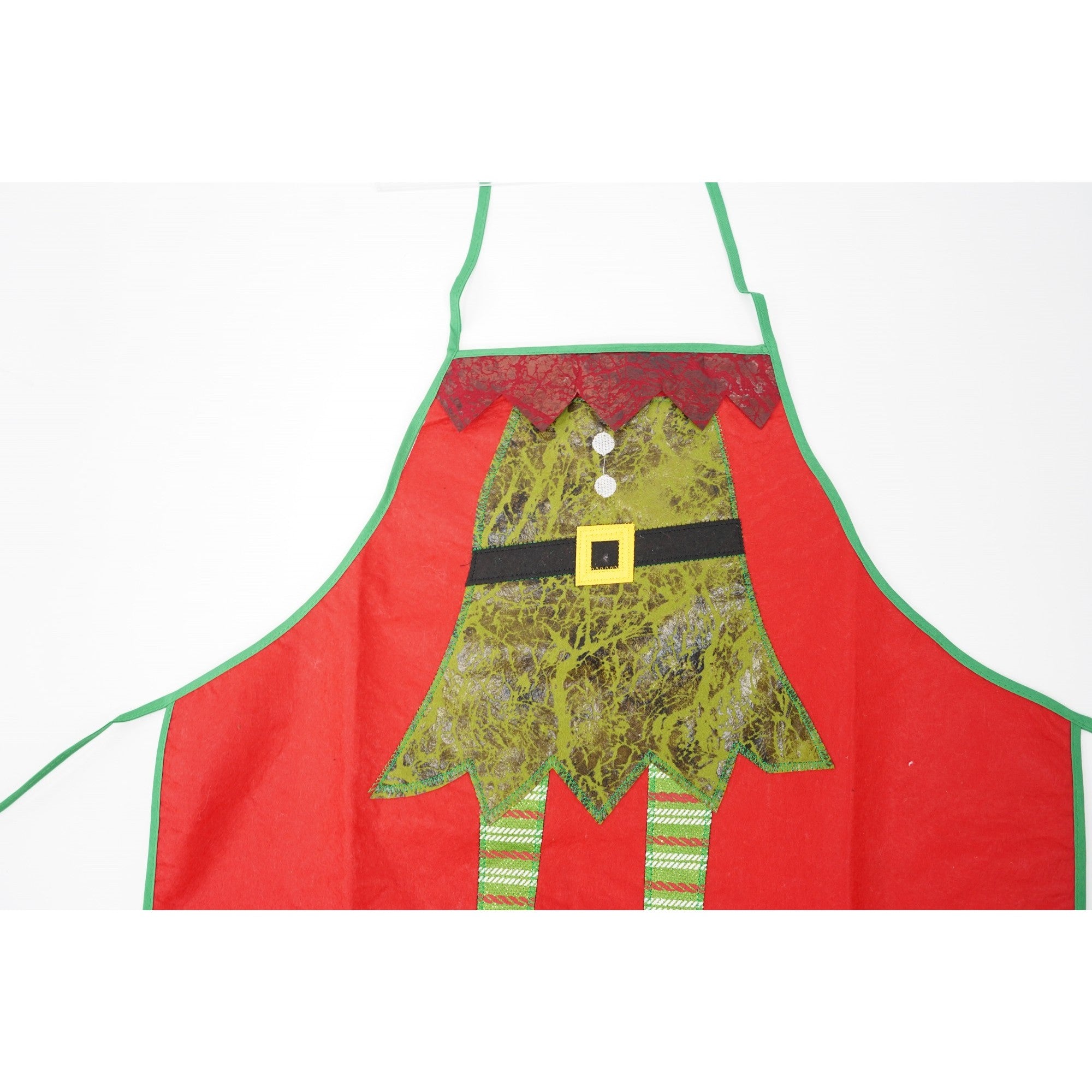 Sort Craciun, Kadeny, cu model de elf, rosu, pentru adulti, poliester