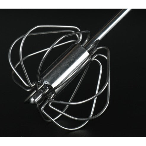 Mixer Manual, Kadeny, pentru Oua Smantana Frisca Aluat, Maner Otel Inoxidabil, Usor de Utilizat si Depozitat, 29 x 7 cm, Argintiu