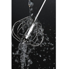 Mixer Manual, Kadeny, pentru Oua Smantana Frisca Aluat, Maner Otel Inoxidabil, Usor de Utilizat si Depozitat, 29 x 7 cm, Argintiu