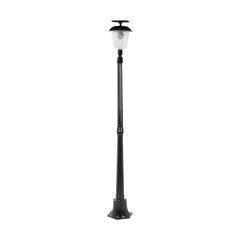 Lampa solara de tip stalp pentru gradina, Kaveny, Alb Cald