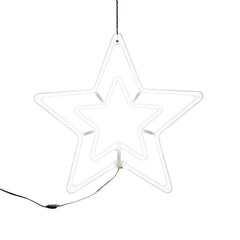 Stea luminoasa cu 5 colturi, Kaveny, 60 Led