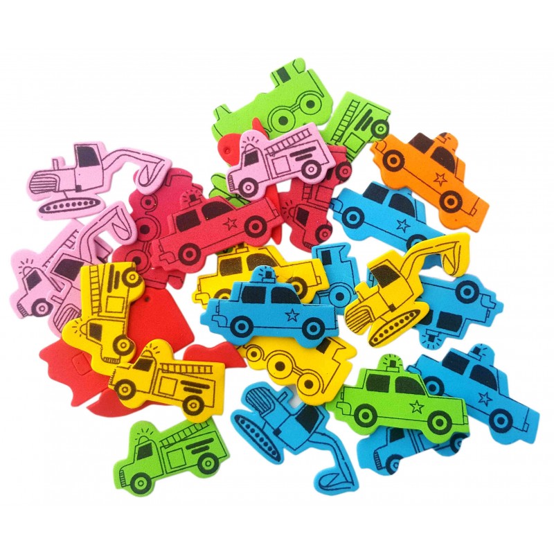 Abtibilduri - masina, 8g, buretat, Colorarte, 3361