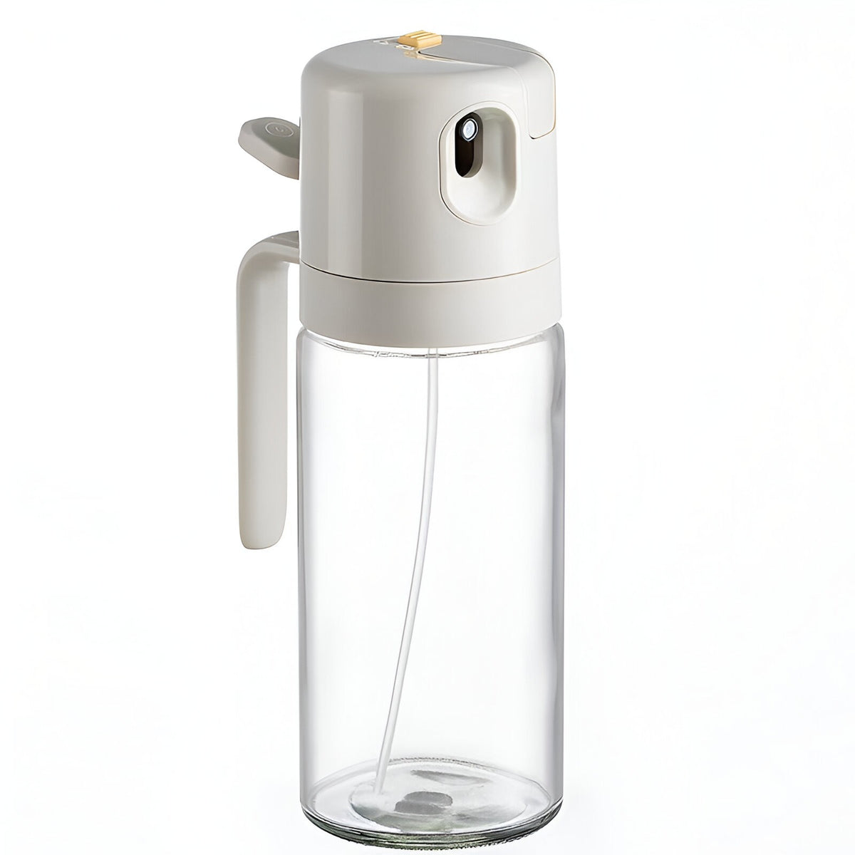 Dispenser pentru Ulei, Kadeny, prin Curgere si Pulverizare, Deschidere si Inchidere Automata a Rezervorul, 550mL, 11.4x7.8x22.8cm, Gri