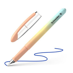 Stilou Schneider Voyage STI197 / 1614 40, varf M, alimentare rezerve, corp plastic roz pastel, grip cauciucat