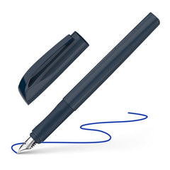 Stilou Schneider Xpect STI169 / 1690 10, varf M, alimentare rezerve, corp plastic albastru, grip cauciucat