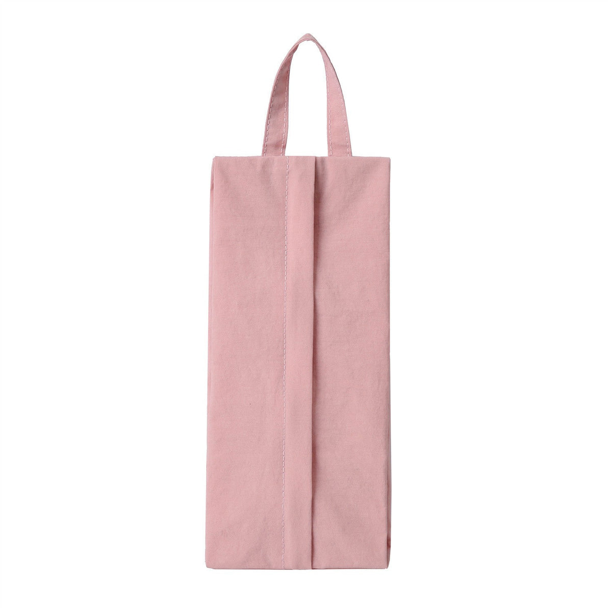 Geanta de Depozitare, Kadeny, Pentru Haine Mici, Lenjerie, Sosete, Cosmetice, Impermeabila, cu Maner, 10x20x3 cm, Roz