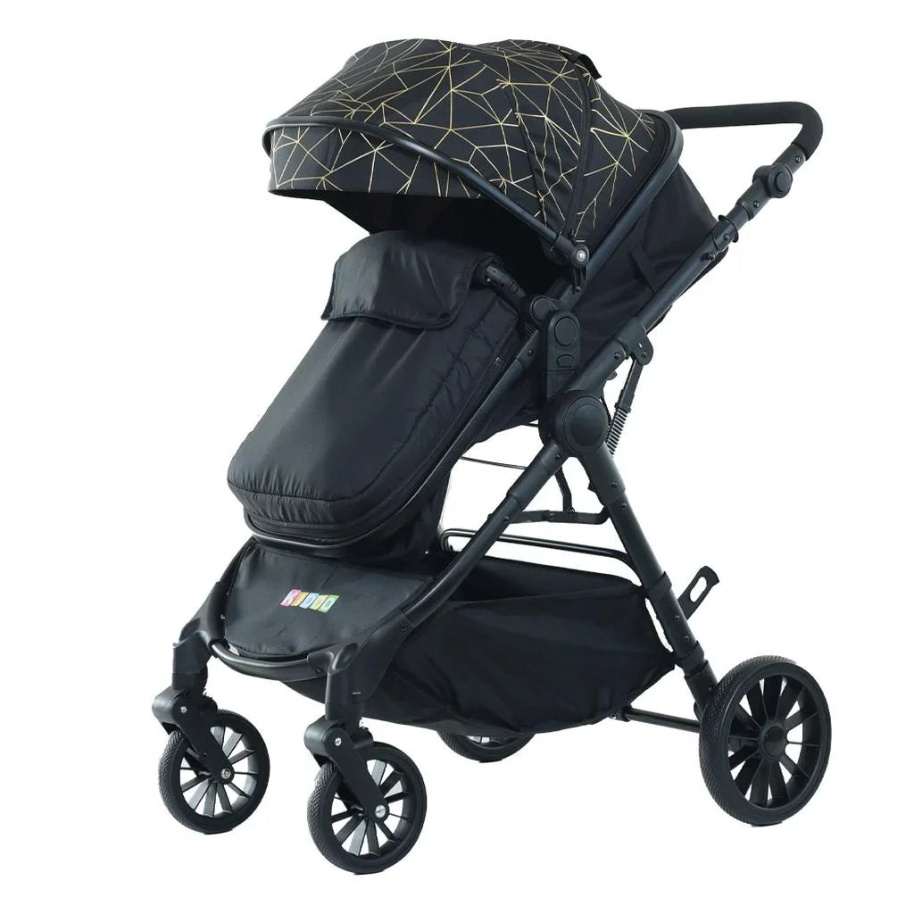Carucior 3 in 1 KIDOO – auto i-Size, landou, scaun sport si scoica auto. Suspensii, pliere rapida, copertina extensibila, centura 5 puncte. Ideal 0–36 luni. Sistem complet pentru parinti.