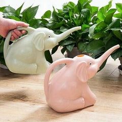 Stropitoare pentru Copii, Kadeny, in forma de Elefant, 1500 mL, pentru Udat Plante, 19.5x17x11.8 cm, Roz