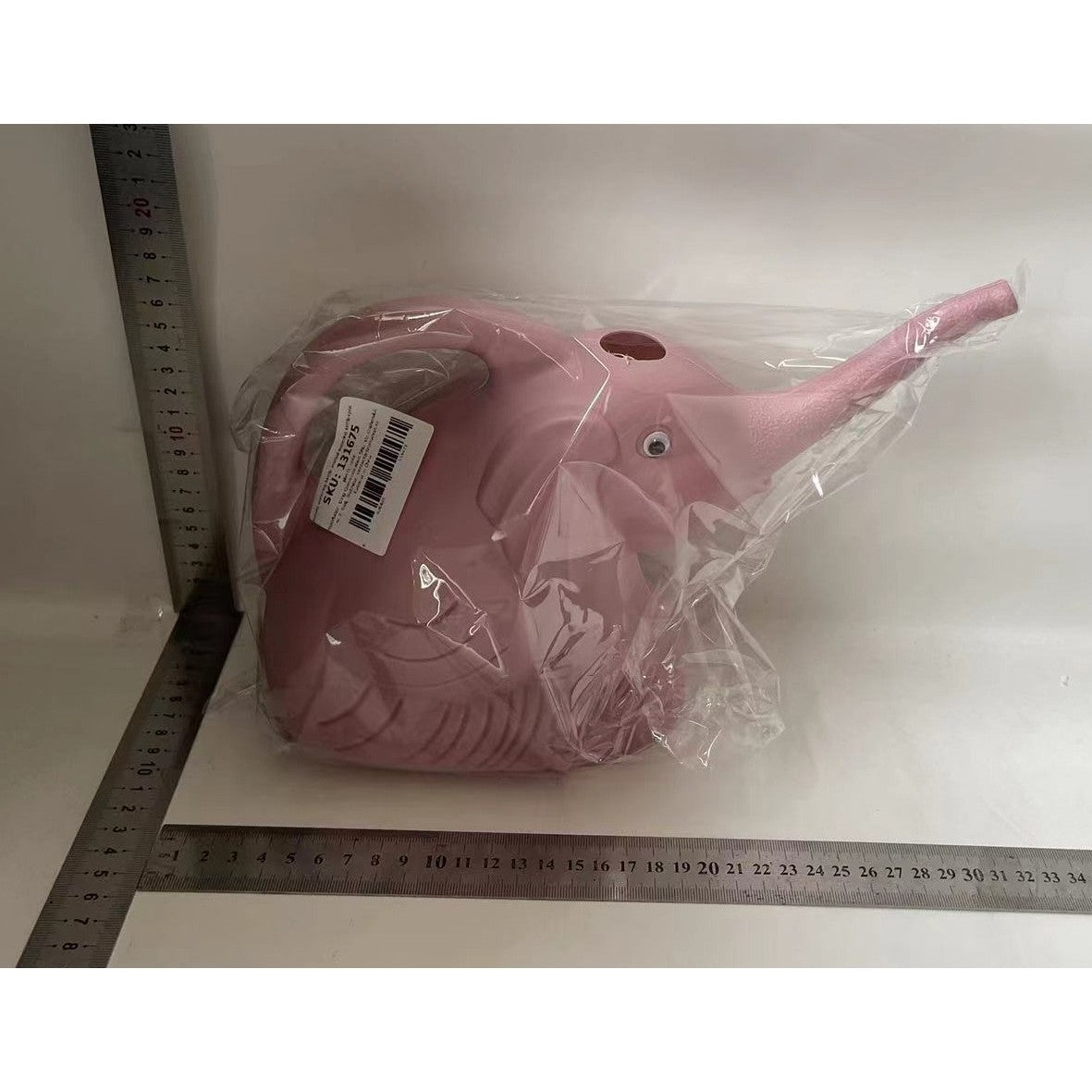 Stropitoare pentru Copii, Kadeny, in forma de Elefant, 1500 mL, pentru Udat Plante, 19.5x17x11.8 cm, Roz