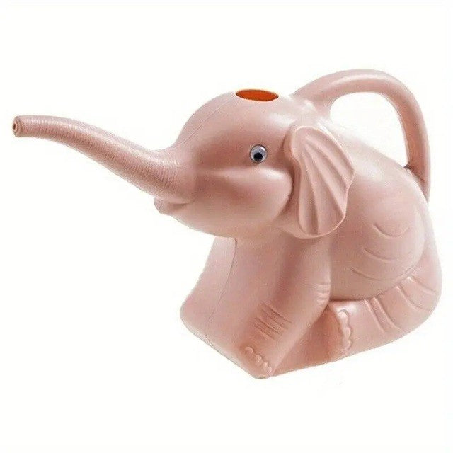 Stropitoare pentru Copii, Kadeny, in forma de Elefant, 1500 mL, pentru Udat Plante, 19.5x17x11.8 cm, Roz