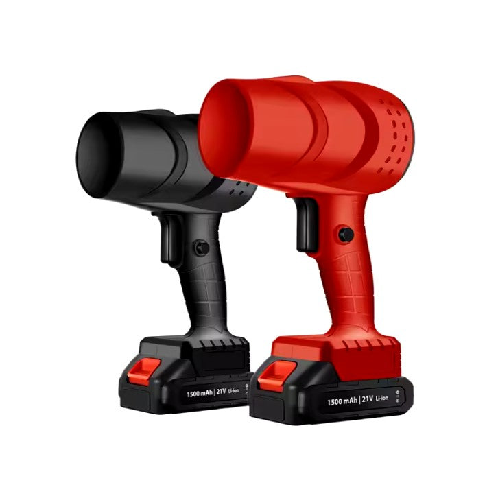 Suflanta de Aer Multifunctionala Portabila, Kadeny, Incarcare Auto, pentru Gratar, Masina, Indepartare Frunze si Praf, 1500 mAh, Viteta de Rotatie 25000 RPM, 2 Baterii de Li si Incarcator, Rosu