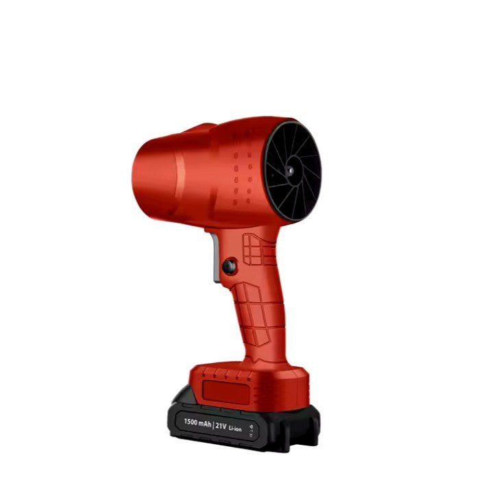 Suflanta de Aer Multifunctionala Portabila, Kadeny, Incarcare Auto, pentru Gratar, Masina, Indepartare Frunze si Praf, 1500 mAh, Viteta de Rotatie 25000 RPM, 2 Baterii de Li si Incarcator, Rosu