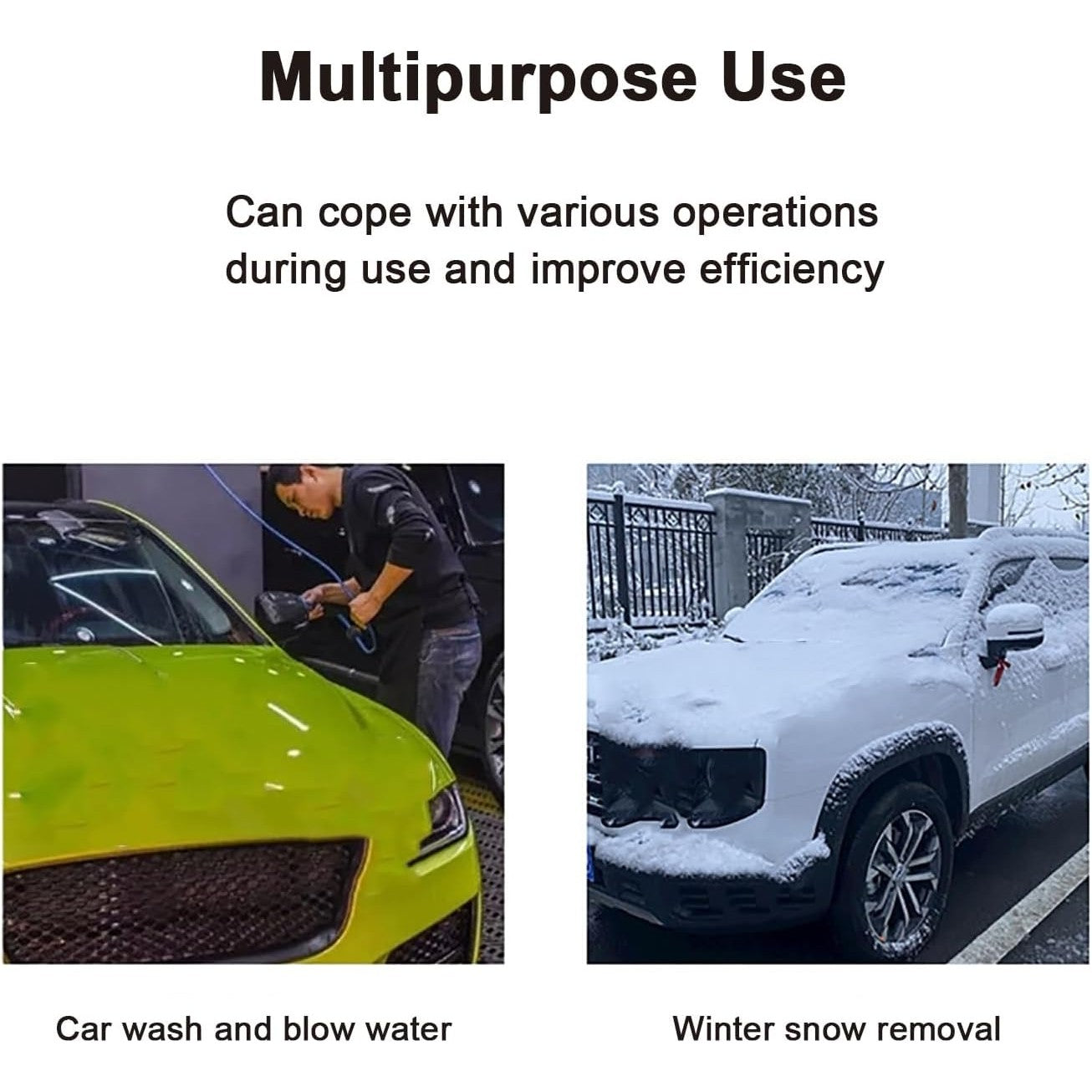 Suflanta de Aer Multifunctionala Portabila, Kadeny, Incarcare Auto, pentru Gratar, Masina, Indepartare Frunze si Praf, 1500 mAh, Viteta de Rotatie 25000 RPM, 2 Baterii de Li si Incarcator, Visiniu