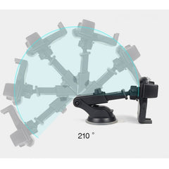 Suport auto Kadeny 3rd pentru telefon, Negru