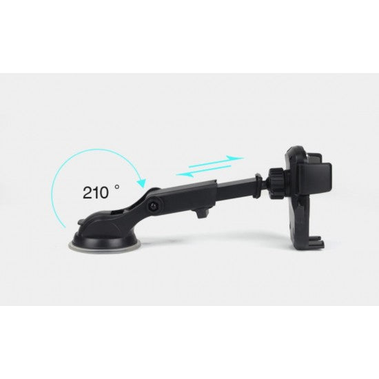 Suport auto Kadeny 3rd pentru telefon, Negru