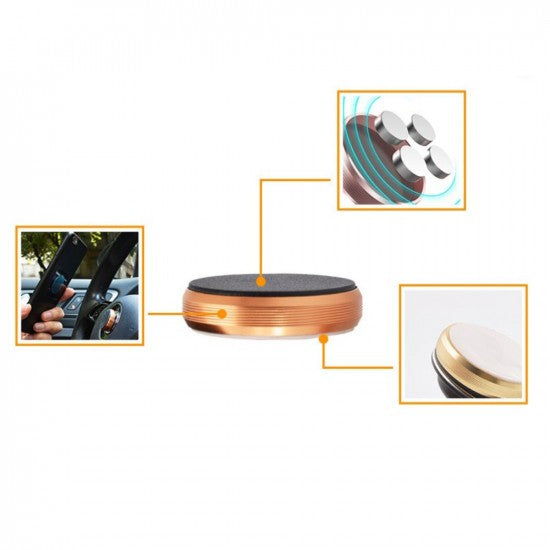 Suport auto Kadeny magnetic pentru telefon CM-02, Negru